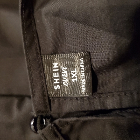 SHEIN Women's Lantern Sleeve Ruffle Hem Dress - Picture 13 of 13